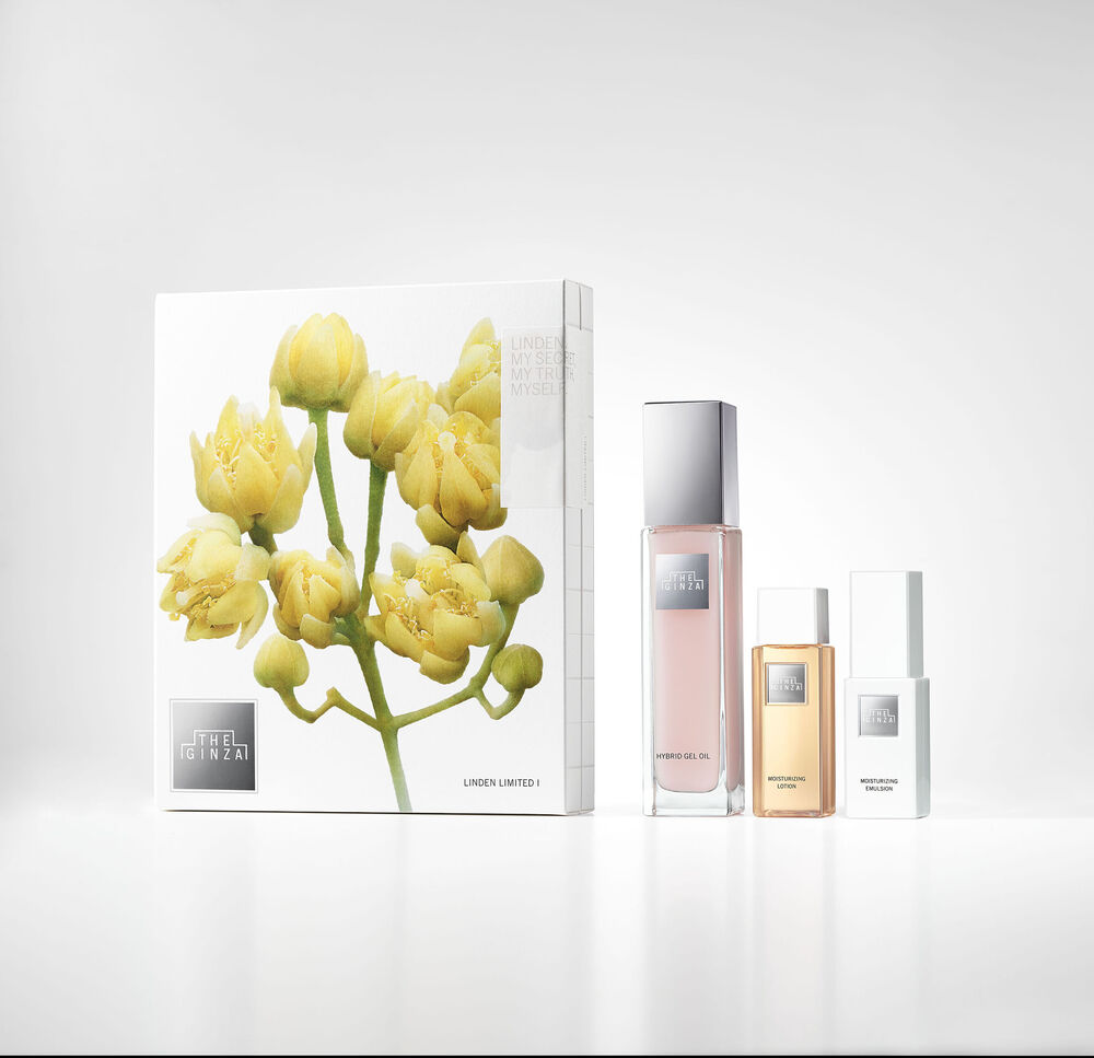 【日本直邮】日本 The Ginza银座限定套装1 焕能水50ml+按摩精华露100ml+焕能乳40g